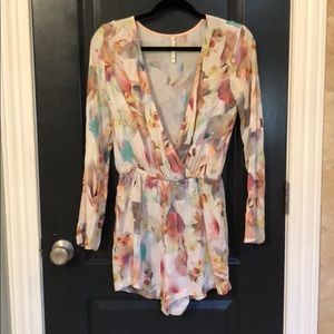 Floral romper
